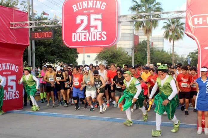 Salida de la carrera Duendes del Valle