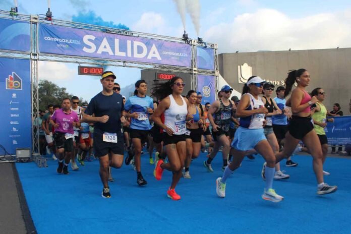 Inicio de carrera arena
